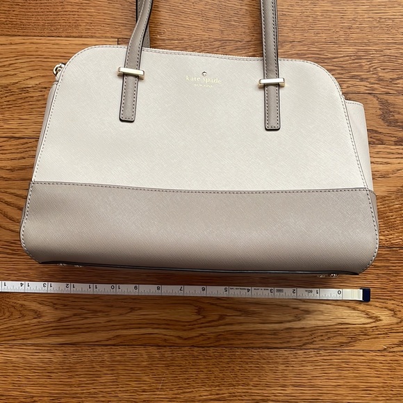 Kate Spade Cedar Street Small Elissa Shoulder Bag - Pebble/Putty - Picture 8 of 11